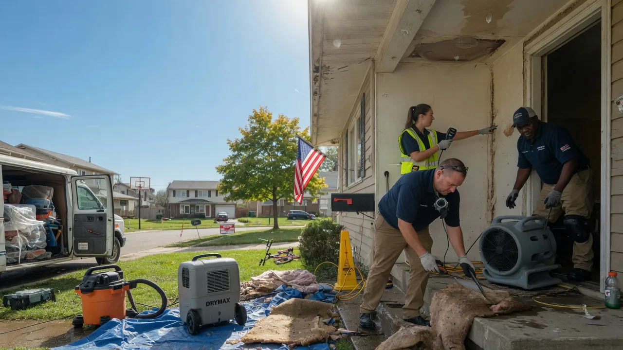Water Damage Restoration in New Straitsville, OH near me